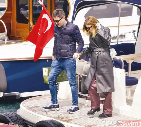 Bebek göründü! Hacı Sabancı 4 aylık hamile eşi Nazlı Sabancı'nın elini bırakmıyor! Bebeklerinin cinsiyeti belli olan Sabancı çifti... - 9