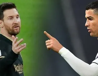 Barcelona’nın Arjantinli yıldızı Lionel Messi ve Juventus’un Portekizli yıldızı Ronaldo çıtayı arşa çıkardı! Tam tamına...