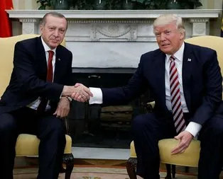 Cumhurbaşkanı Erdoğan, Trump ile görüştü