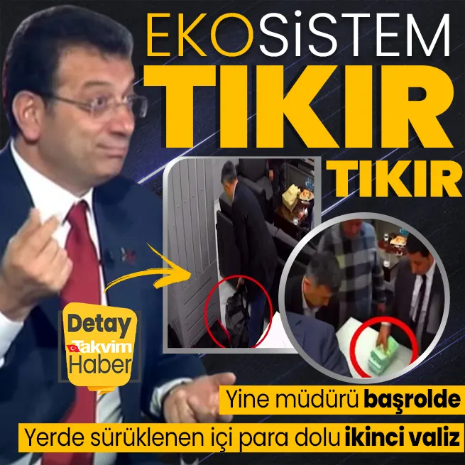 CHPde paradan kule Ekosistemi! İmamoğlunun müdürü Tuncay Yılmaz yine başrolde: Yerde sürüklenen içi para dolu ikinci valiz