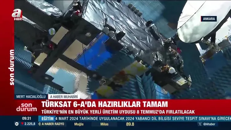 Türksat 6A için geri sayım! Sanayi ve Teknoloji Bakanı Kacır tarih verdi
