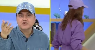 Berrak Tüzünataç - Uraz Kaygılaroğlu aşkı Seren Serengil ve Artoyu birbirine düşürdü! Bu en büyük ahlaksızlıktır dedi yayını terk etti