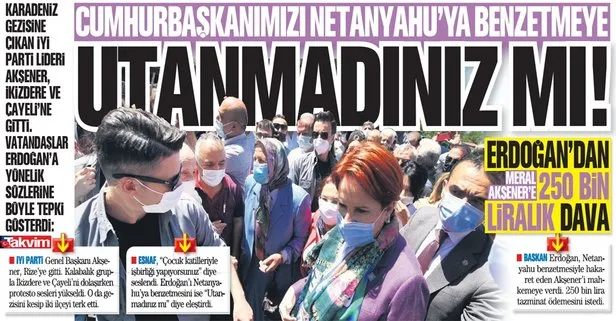 İYİ Parti lideri Akşener, İkizdere ve Çayeli’ne gitti: Vatandaşlar Başkan Erdoğan’a yönelik sözlerine tepki gösterdi