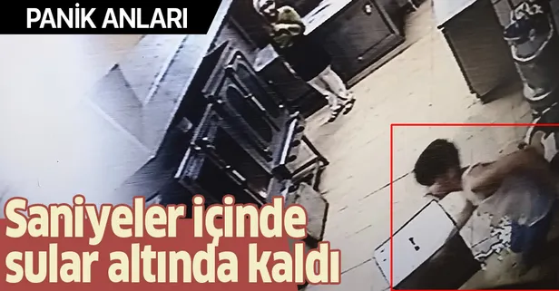 Son dakika: Esenyurt'taki sel felaketinin yeni görüntüleri ortaya çıktı: Sel suyu saniyeler içinde iş yerini böyle bastı