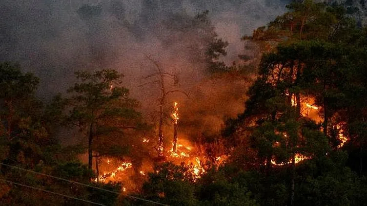 Antalya Kemer orman yangını 3. gününde!