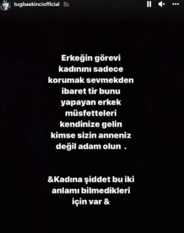 Tuğba Ekinci cinsel içerikli video paylaştı 'erkeğin görevi' diye başladı tek tek anlattı! Tuğça Ekinci'den yine kel alaka paylaşımlar-7