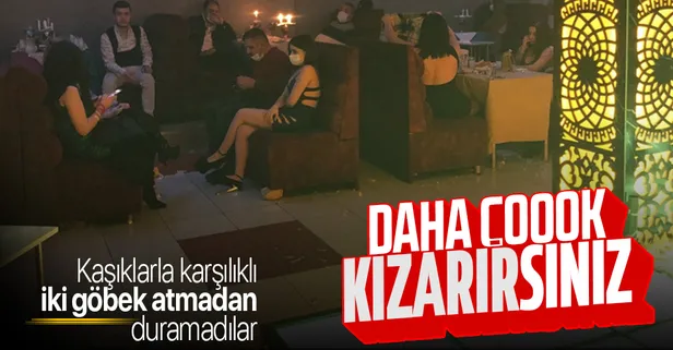 Çok yüksek riskli iller arasında yer alan Konya'da açık olan eğlence mekanına baskın! 243 bin lira ceza kesildi