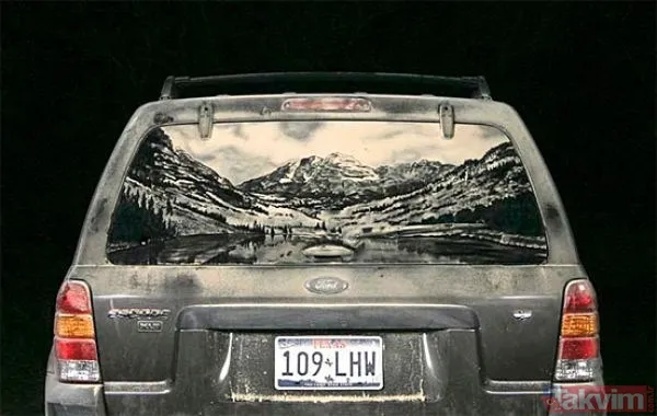 Kirli arabalardan sanat eserleri ortaya çıkarıyor - 17