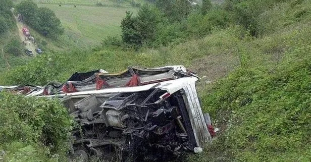 Kolombiya’da feci kaza! Otobüs uçuruma yuvarlandı: 6 ölü
