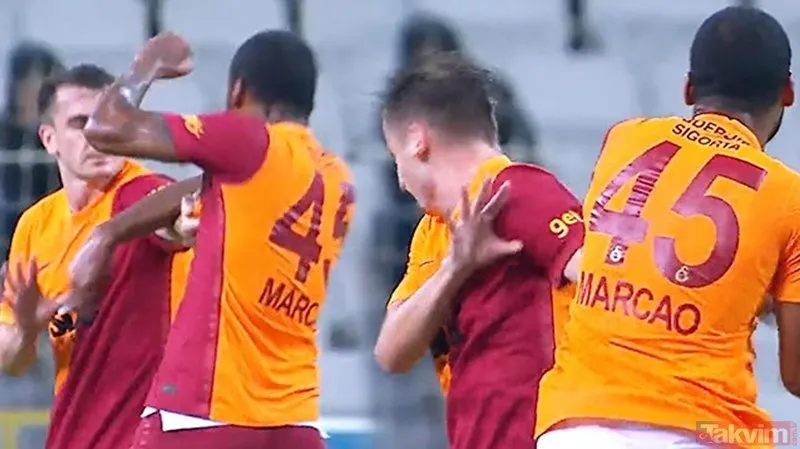 Kerem Aktürkoğlu-Marcao kavgası Galatasaray için bir ilk ...