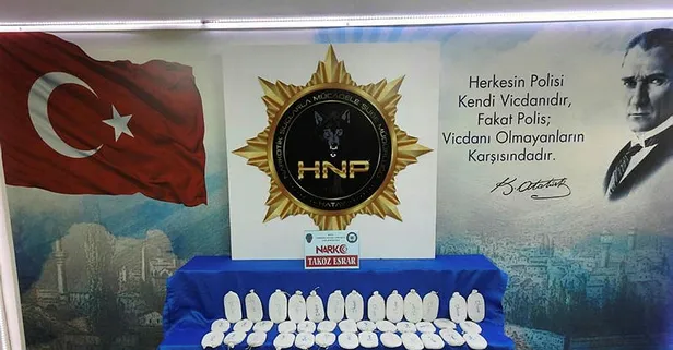 Hatay’da 38 kilo esrar ele geçirildi!
