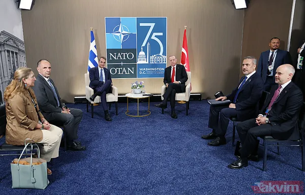 NATO'da Erdoğan rüzgarı! Liderlerle peş peşe temaslar renkli kareler: Olaf Scholz, Miçotakis, Meloni... - 24