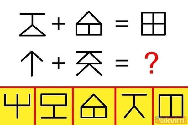 Bu testi çözmek o kadar kolay değil benim diyen zor çözer! Sadece dahiler 30 saniyede çözüyor - 13