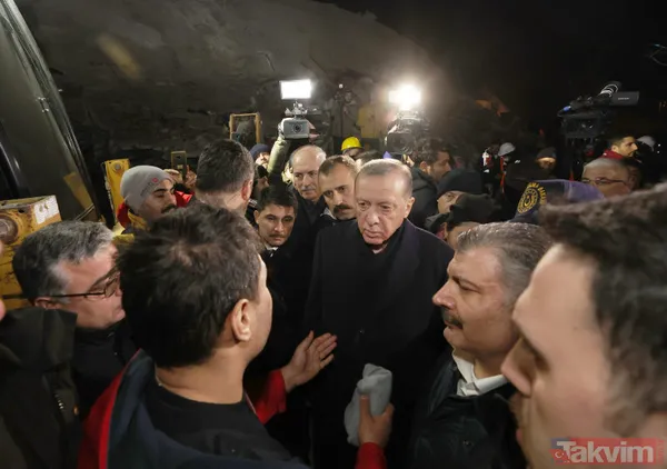 Başkan Erdoğan deprem bölgesinde! Canlı yayında duygu dolu anlar: "Allah devletimizden razı olsun" - 34