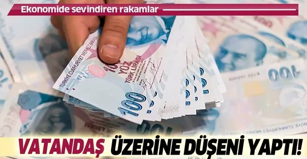 Vatandaşlar yine ülke ekonomisine sahip çıktı!