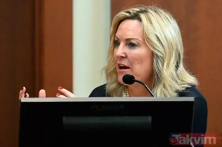 'Johnny Depp cinsel organımda arıyordu' demişti... Mahkeme salonunda Amber Heard'den olay görüntü! Kokain mi çekiyor? - 23