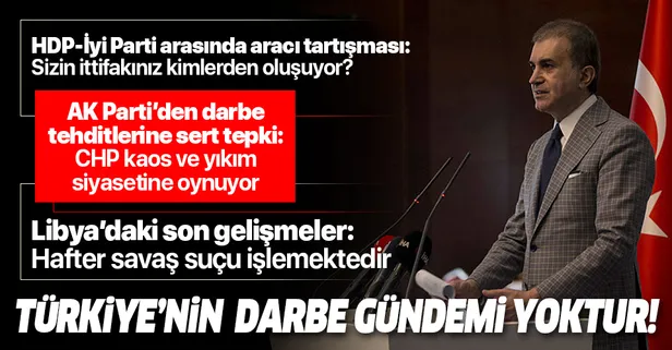 Son dakika: AK Parti MYK toplantısı sonrası flaş açıklamalar