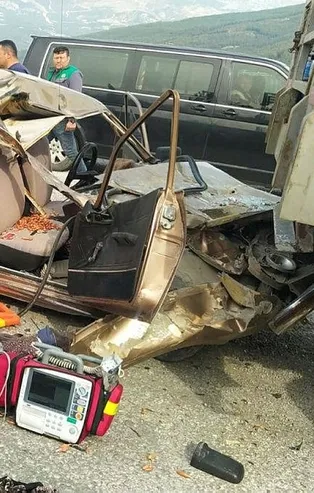 Yaşlı çifti ölüm ayırdı! Muğla'da feci kaza