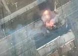 Azov Taburu, Rus tankının imha görüntülerini yayınladı