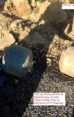 Diyarbakır'da yola döşenen patlayıcı imha edildi