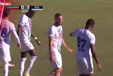Gol: Karaköprü 0-3 Rizespor | Vaclav Jurecka