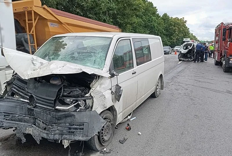 Anadolu Otoyolu’nda feci kaza