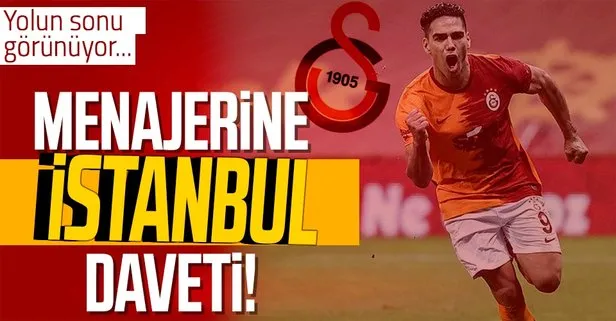 Galatasaray’dan Falcao’nun menajerine İstanbul daveti