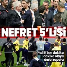 İstanbul Valiliği’nden Galatasaray - Fenerbahçe derbisindeki olaylarla ilgili flaş açıklama: Stadyum müdürüne saldıran 5 şahıs hakkında işlem başlatılmıştır