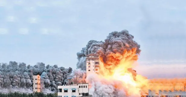 Bilanço ağır! Havadan ölüm yağıyor: İsrail, Gazze’yi abluka altına aldı