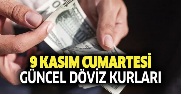 Dolar son durum: 9 Kasım euro ve dolar kuru ne oldu? Döviz kurları alış satış fiyatı ne kadar?-1