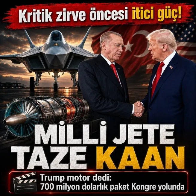 KAAN’da motor düğümü çözülüyor: 700 milyon dolarlık paket Kongre yolunda