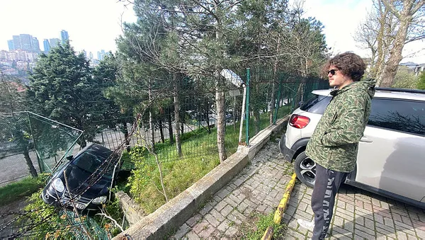 1650784996473.jpg Ortaköy'de akılalmaz kaza! Pedalları karıştırdı aşağıya uçtu-4