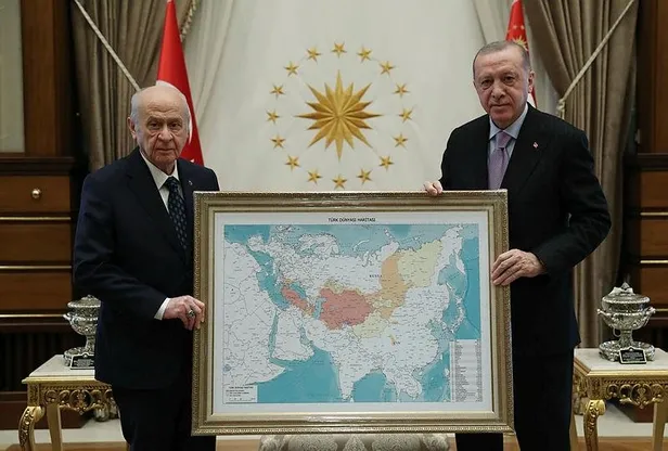 SON DAKİKA: Külliye'de kritik zirve! Başkan Erdoğan MHP Genel Başkanı Bahçeli'yi kabul etti-1