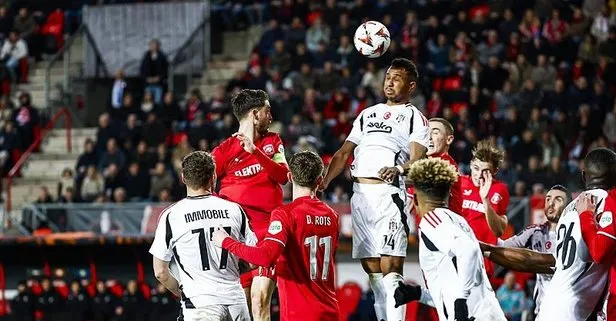 Twente’ye tek golle yenilen Beşiktaş play-off dışı kalarak Avrupa’ya veda etti!