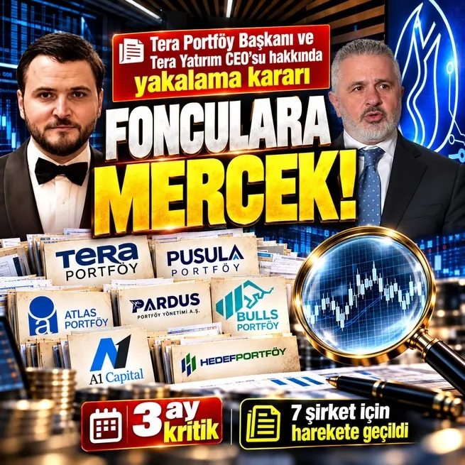 Fon soruşturmasında Tera Portföy Başkanı Erdin Özel ve Tera Yatırım CEOsu Emir Münir Sarpyener hakkında yakalama kararı