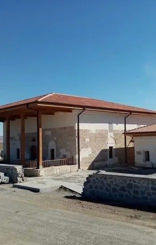 500 yıllık Kutluhan Camii bayram namazına hazır
