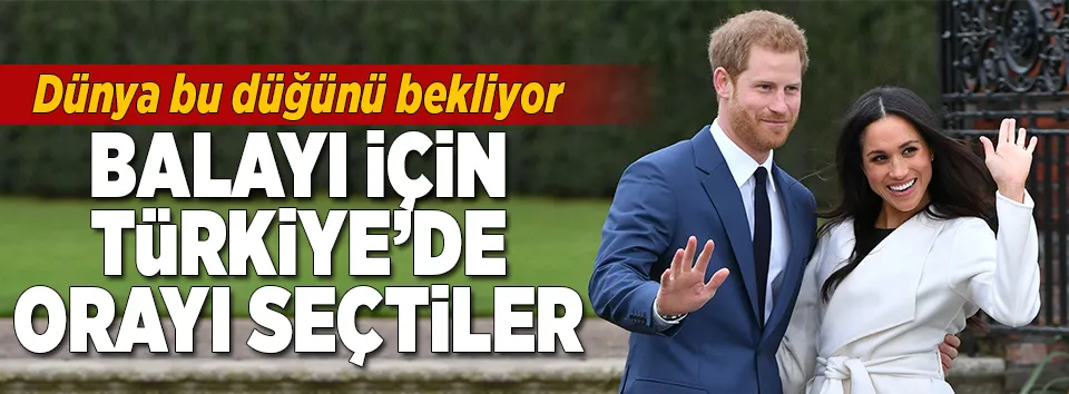 Balayı için Türkiye'de orayı seçtiler