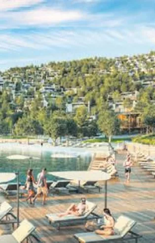 Mesa Bodrum Demirbükü projesinde isteyene villa isteyene rezidans