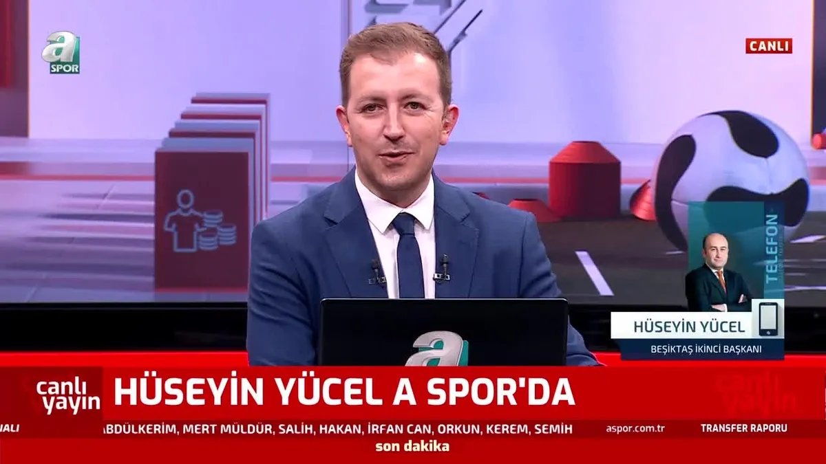 Hüseyin Yücel'den A Spor'a özel açıklamalar