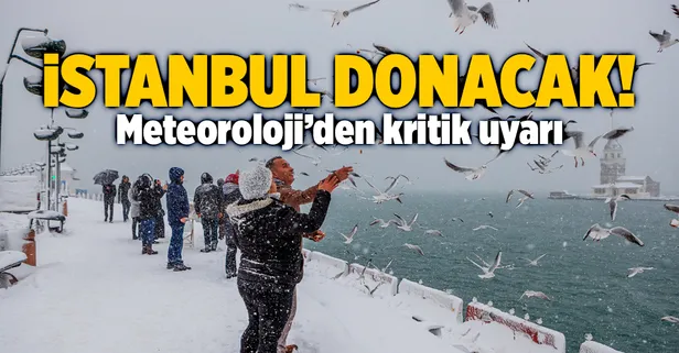 İstanbul için donduran tahmin