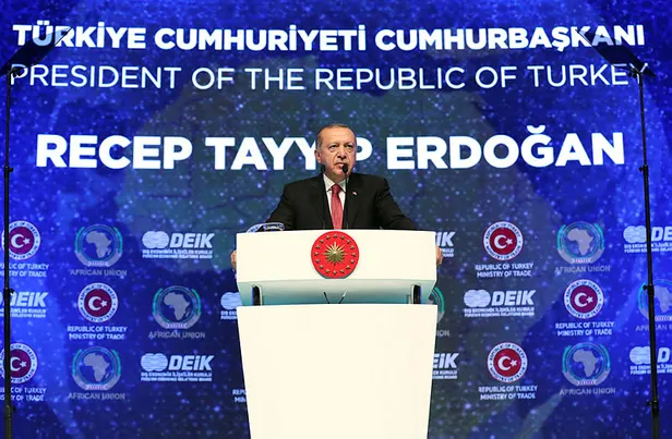 Başkan Erdoğan Türkiye-Afrika Ekonomi ve İş Forumu'nda konuştu-1