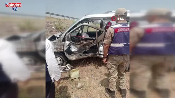 Siverek'te kaza: 4 yaralı!