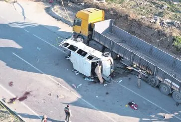 Katliam gibi kaza
