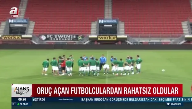 CHP'li Barış Yarkadaş ve Oda TV futbolcuların oruçlarını açmasından rahatsız oldu!