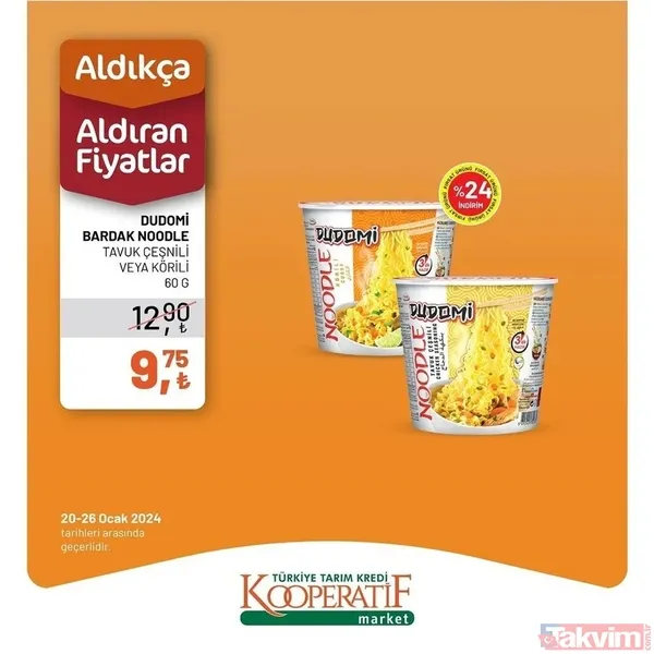 23-26 Ocak 2024 Tarım Kredi Kooperatif market fiyat listesi mest etti: Ayçiçek yağı, Peynir, süt, yumurta, kaşar fiyatları dibi gördü - 30