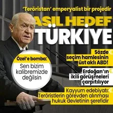 MHP Genel Başkanı Devlet Bahçeli’den ’Teröristan’ tepkisi: Teröristan emperyalist bir projedir! Asıl hedef Türkiye!