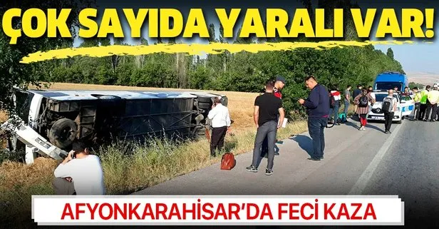 Son Dakika Afyonkarahisar Da Otobus Devrildi 7 Yarali Gundem Http Www 15 Temmuz Net Com Haber Sitesi