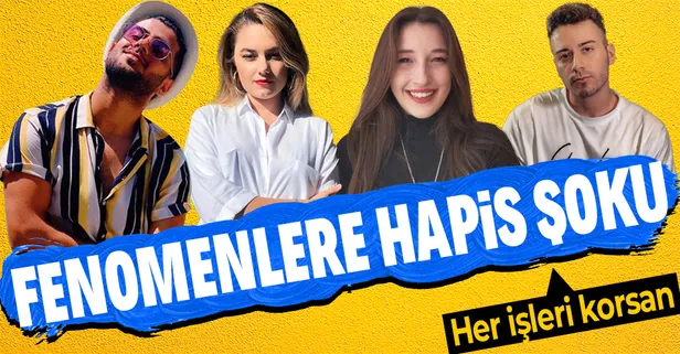 SON DAKİKA: Fenomenlere korsan çekilişten hapis şoku!