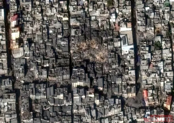 Gazze'den geriye yıkım kaldı! İşte İsrail'in saldırıları sonucu 1 yılda meydana gelen acı tablo - 16