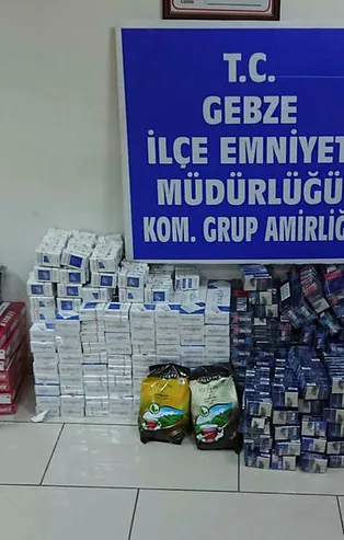 Kocaeli'de kaçak sigara operasyonu!